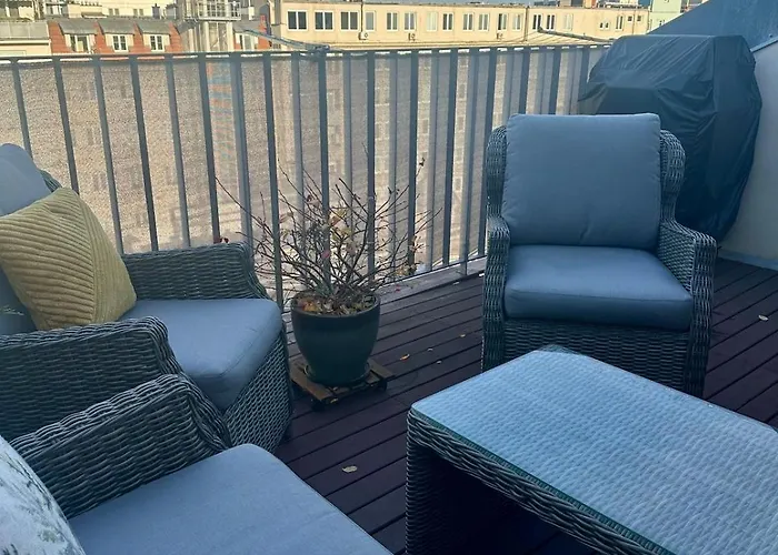 Apartament Loft S Dusi, Klidem A Terasou V Srdci Brna